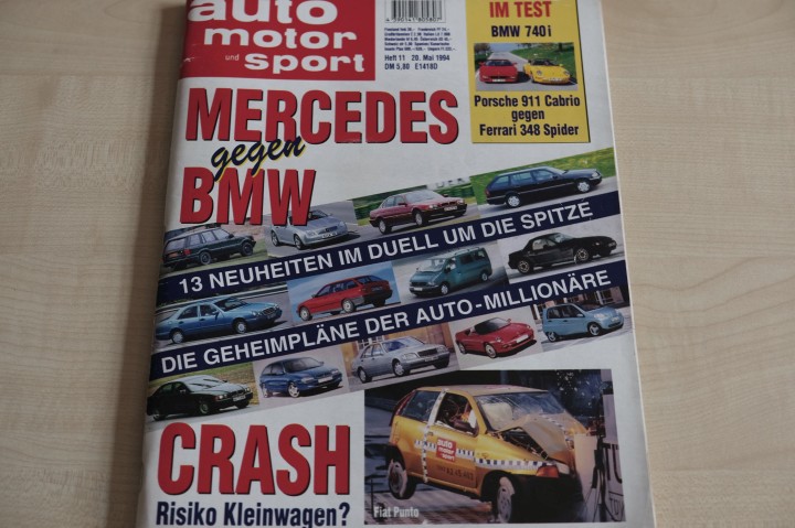 Deckblatt Auto Motor und Sport (11/1994)